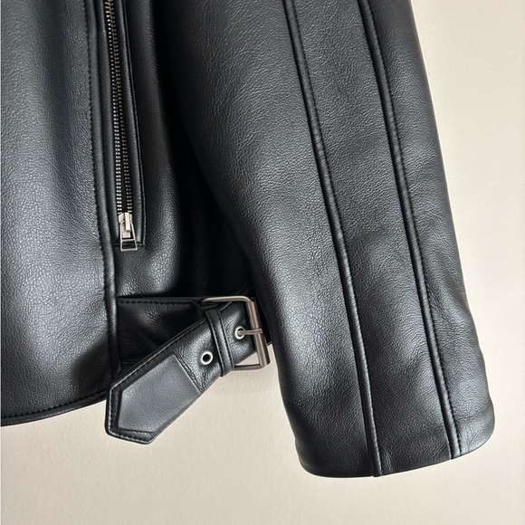 ZARA Faux Leather Jacket - Picture 2 of 3